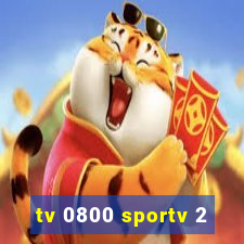 tv 0800 sportv 2